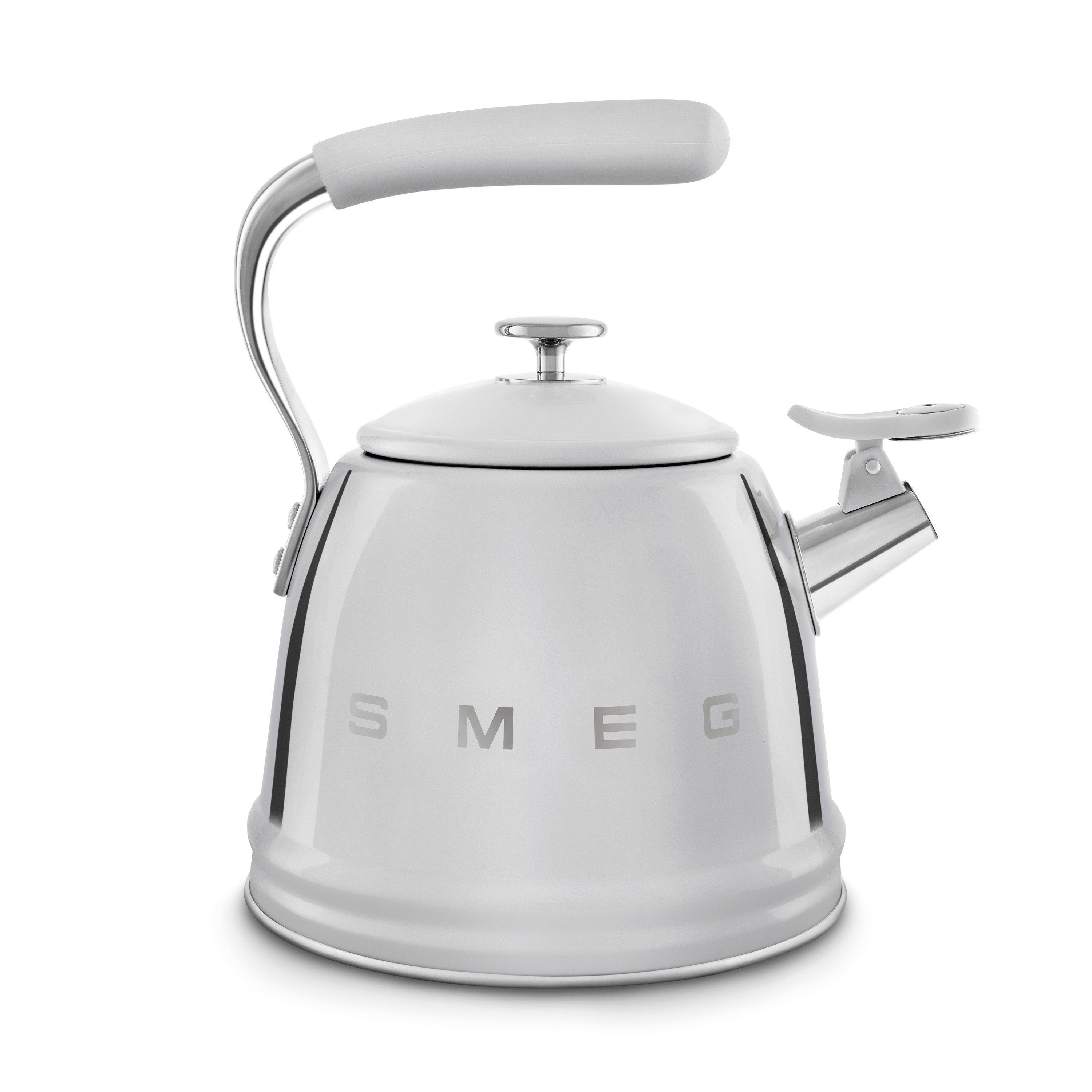 Stainless Steel - Smeg - Whistling Kettle in Stainless Steel - 3