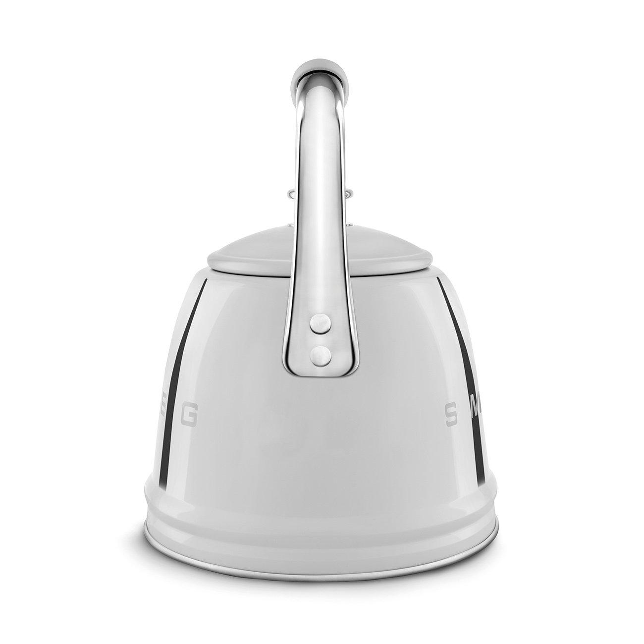 Stainless Steel - Smeg - Whistling Kettle in Stainless Steel - 4