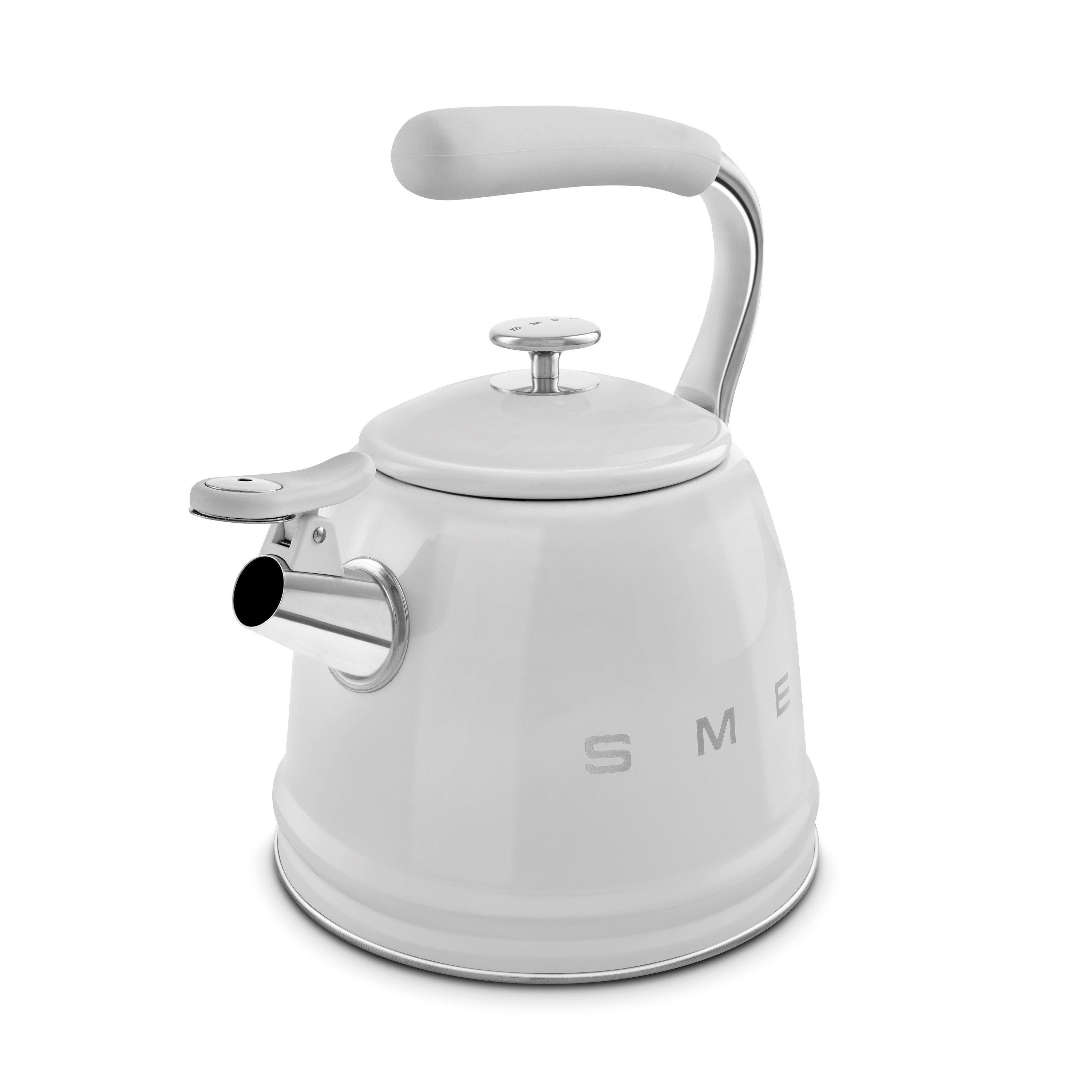 Stainless Steel - Smeg - Whistling Kettle in Stainless Steel - 6