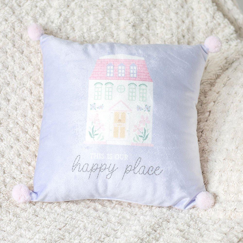 Something Different  35Cm Square This Is Our Happy Place Square Cushion - 