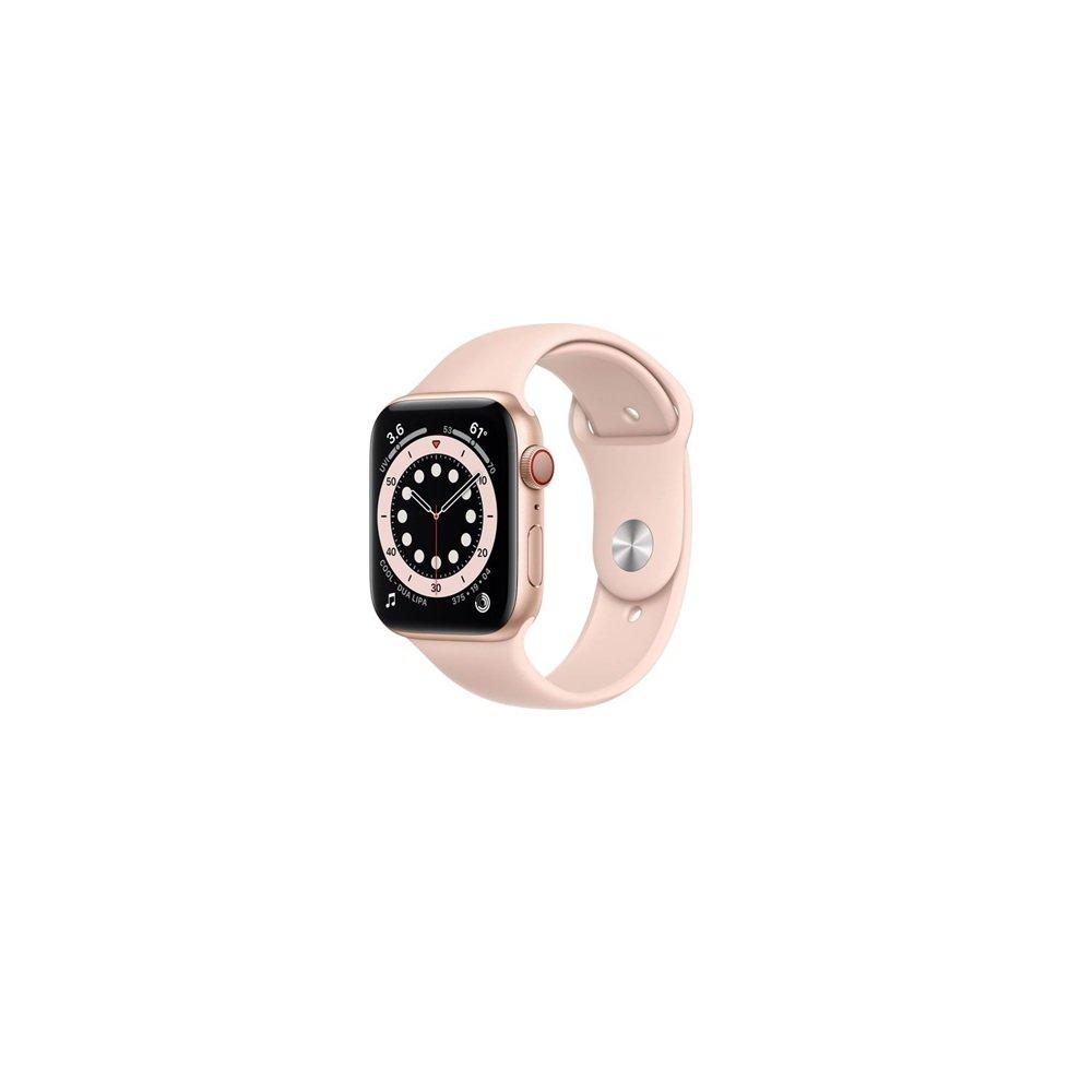 Gold Aluminium - Apple - Apple Watch Series 6 GPS + Cellular 44mm - 1