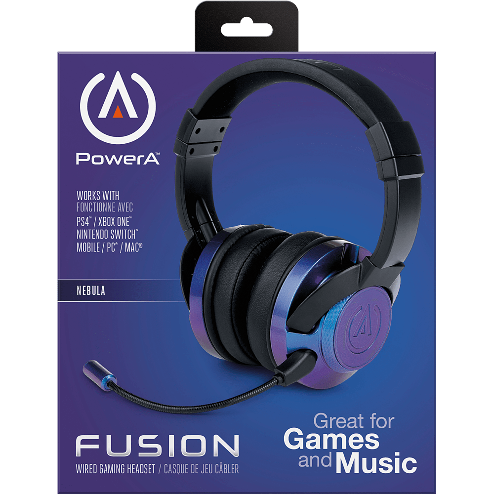 Cosmic Nebula - PowerA - FUSION Wired Gaming Headset - Cosmos Nebula - 8