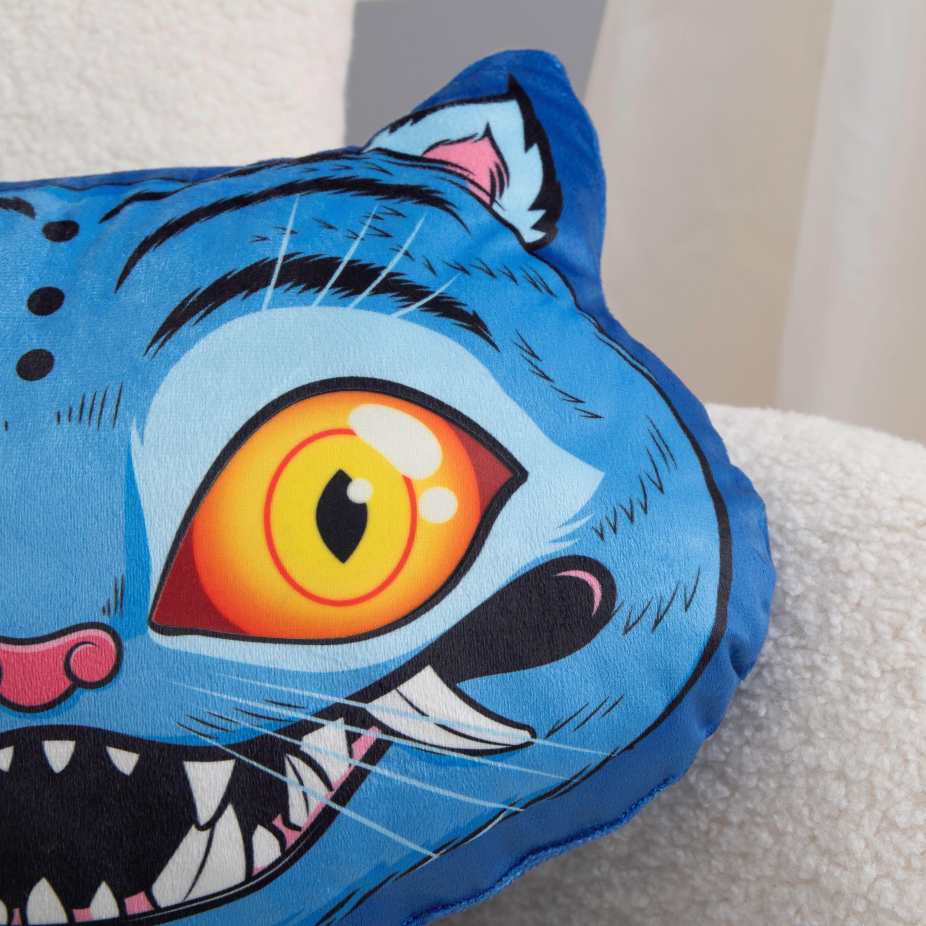 Blue - K Pop Demon Hunters - KPop Demon Hunters Derpy Shaped Cushion - 2