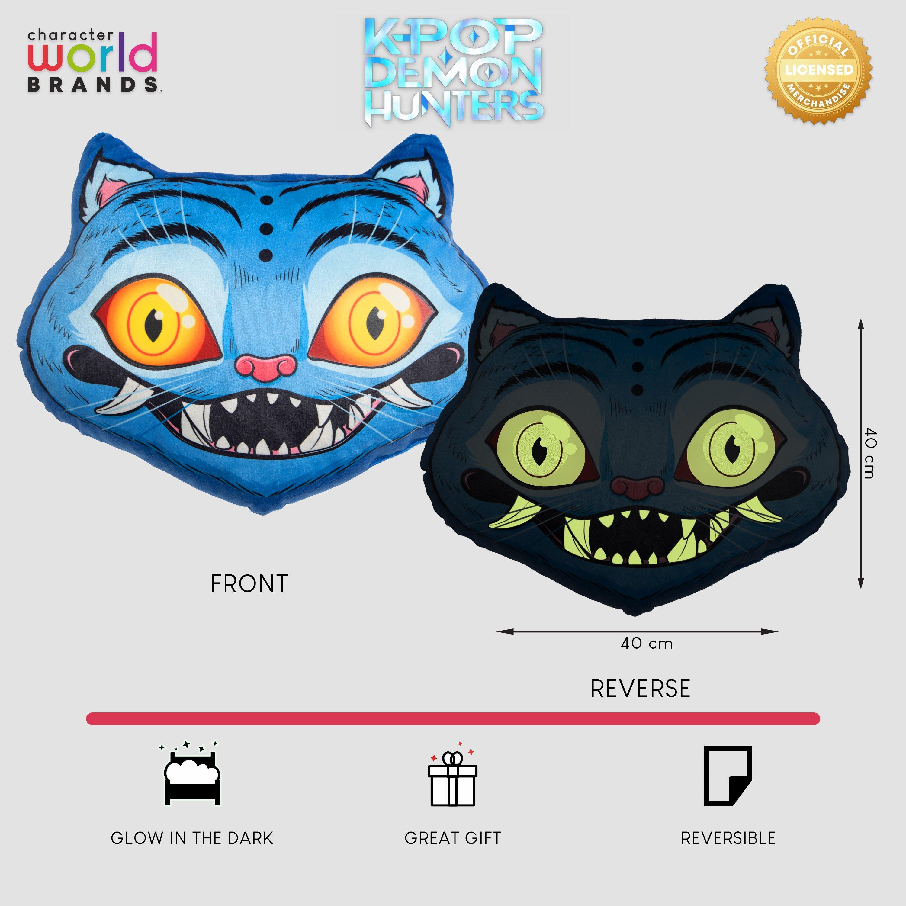 Blue - K Pop Demon Hunters - KPop Demon Hunters Derpy Shaped Cushion - 5