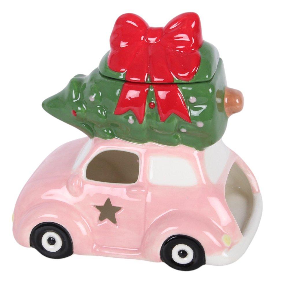 White - Something Different - Pink Car with Christmas Tree Oil Burner - 2
