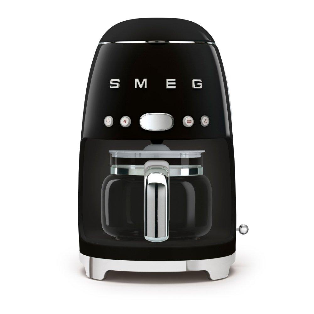 Black - Smeg - 50s Style 10 Cup Drip Coffee Machine - 1