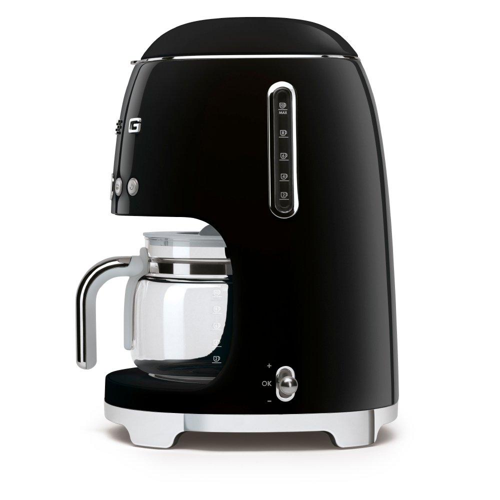 Black - Smeg - 50s Style 10 Cup Drip Coffee Machine - 3