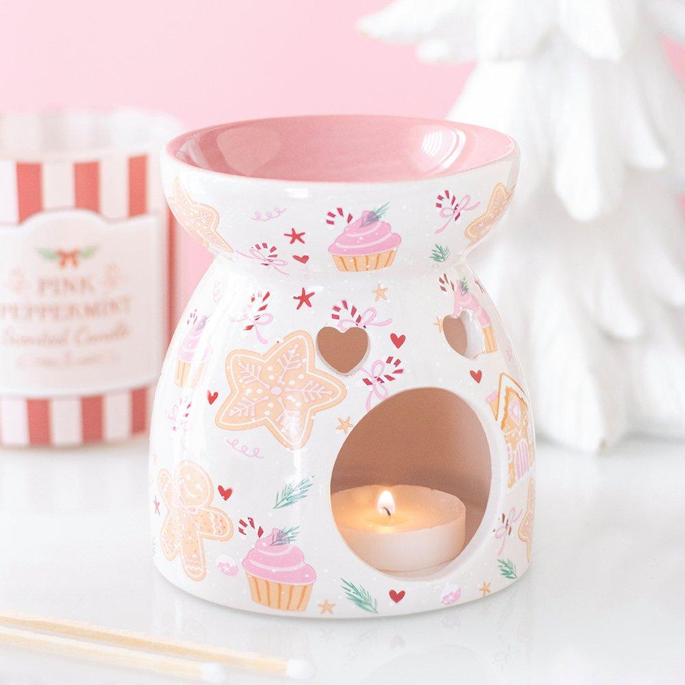 White - Something Different - Sugarplum Bakery Print Oil Burner - 1