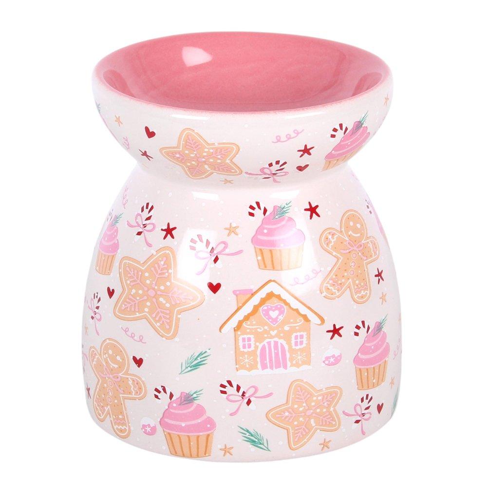 White - Something Different - Sugarplum Bakery Print Oil Burner - 4