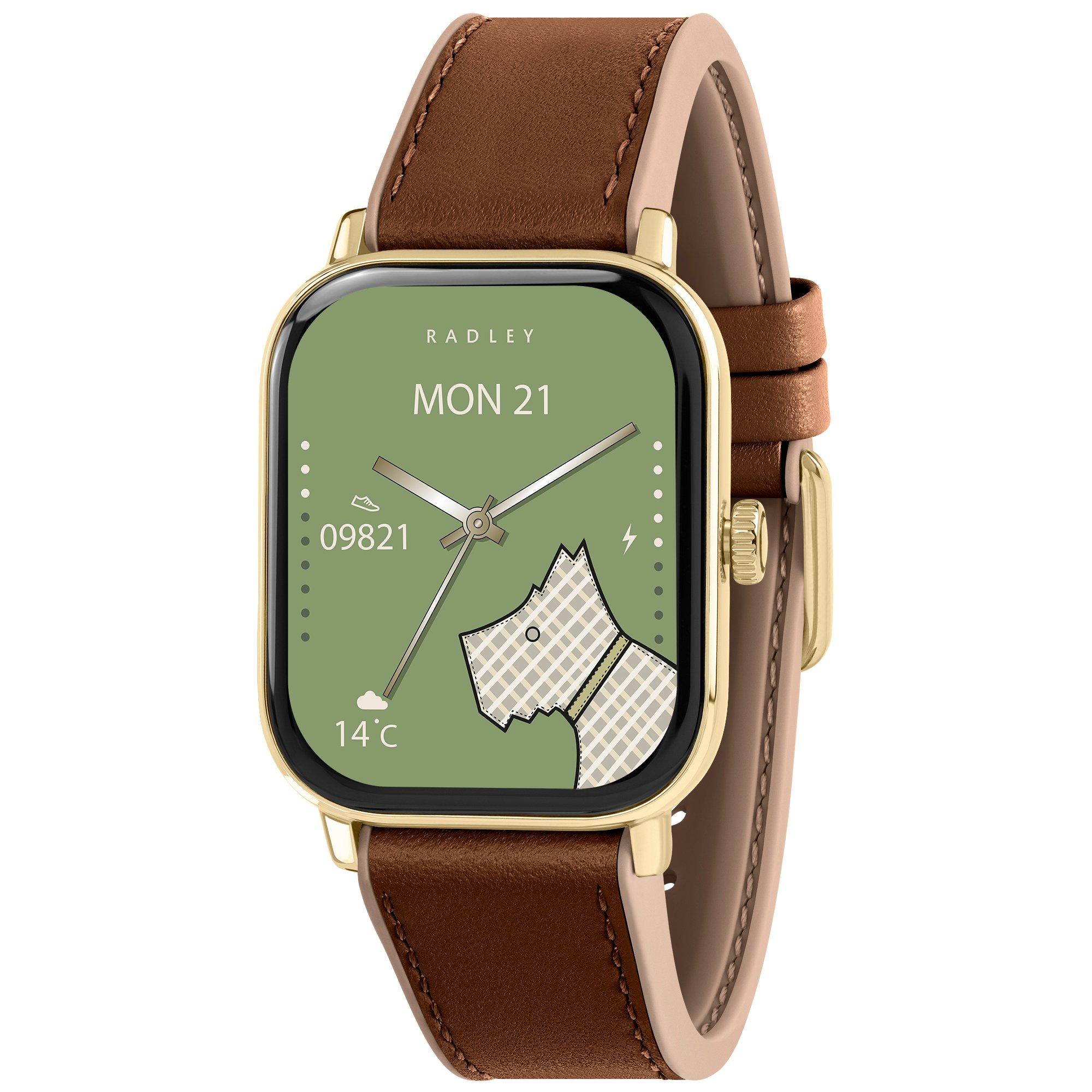 Red - Radley - Radley Series 56 Brown Smart Watch - 1