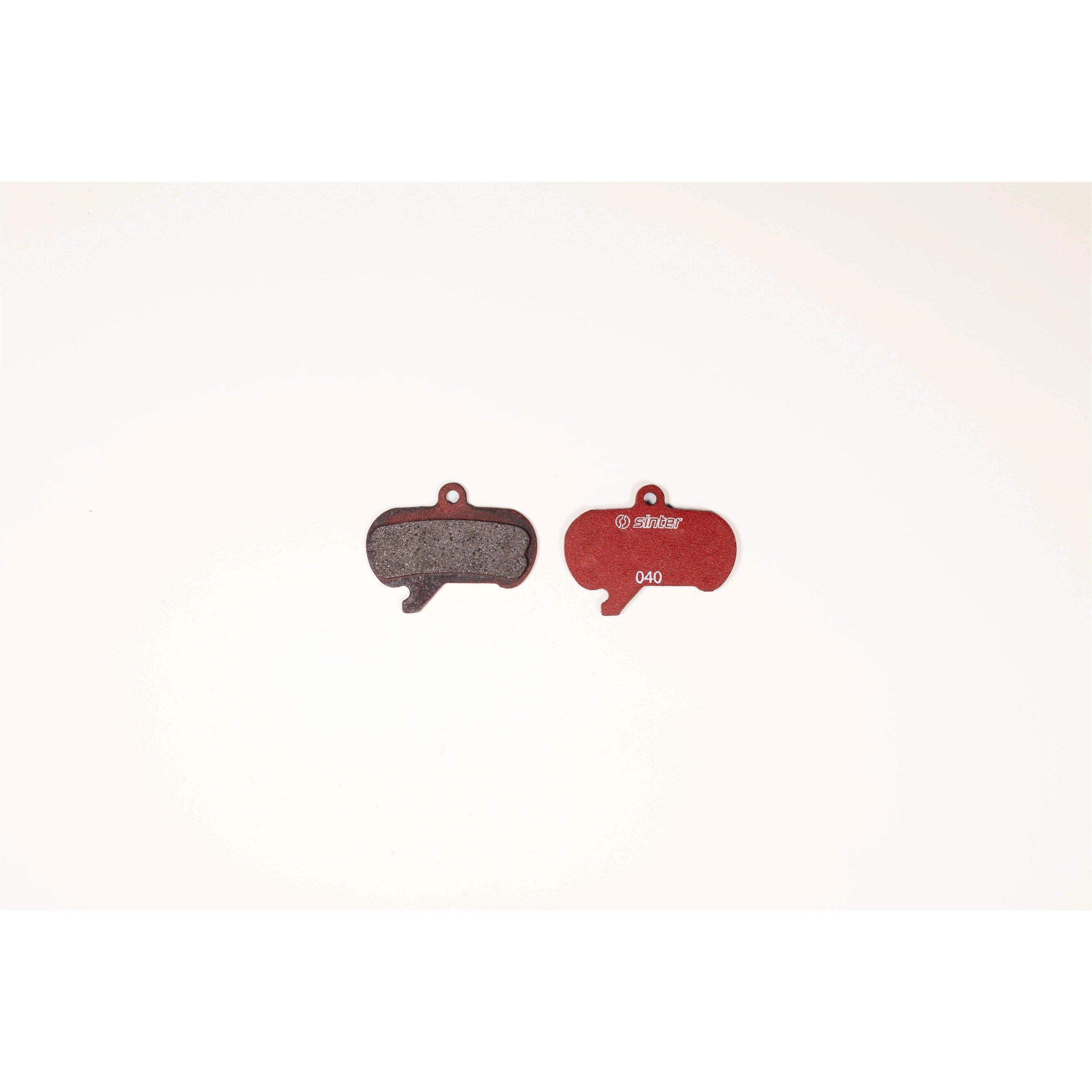 Red - Sinter - 40 SRAM MAVEN Disc Brake Pads - 3