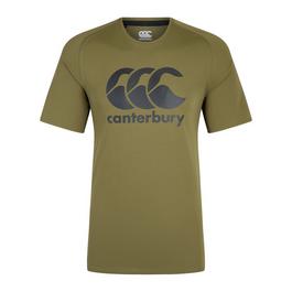 Canterbury KTZ T-Shirt mit Patch Schwarz