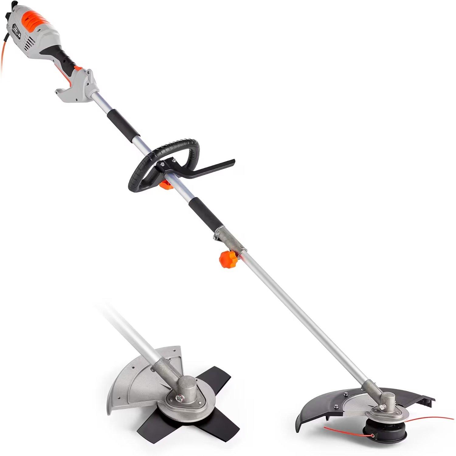 Grey - VonHaus - VomHaus - Rear Motor Grass Trimmer + Brush Cutter - 1