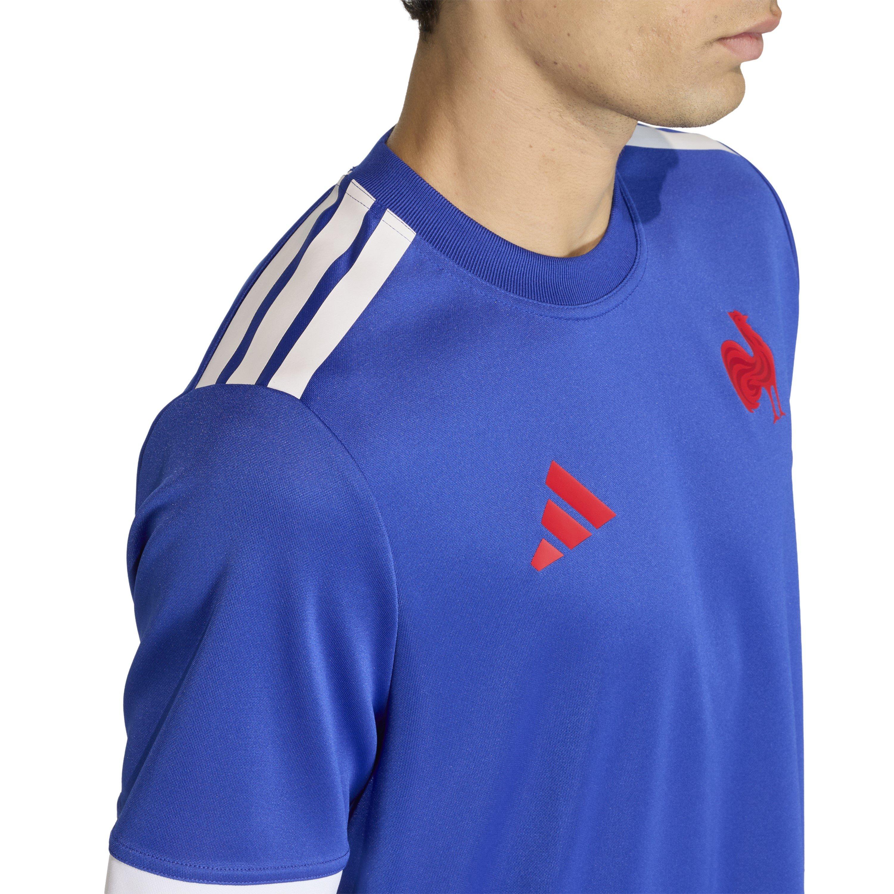 Semi L Blue - adidas - France Rugby Home T-Shirt 2026 Mens - 5