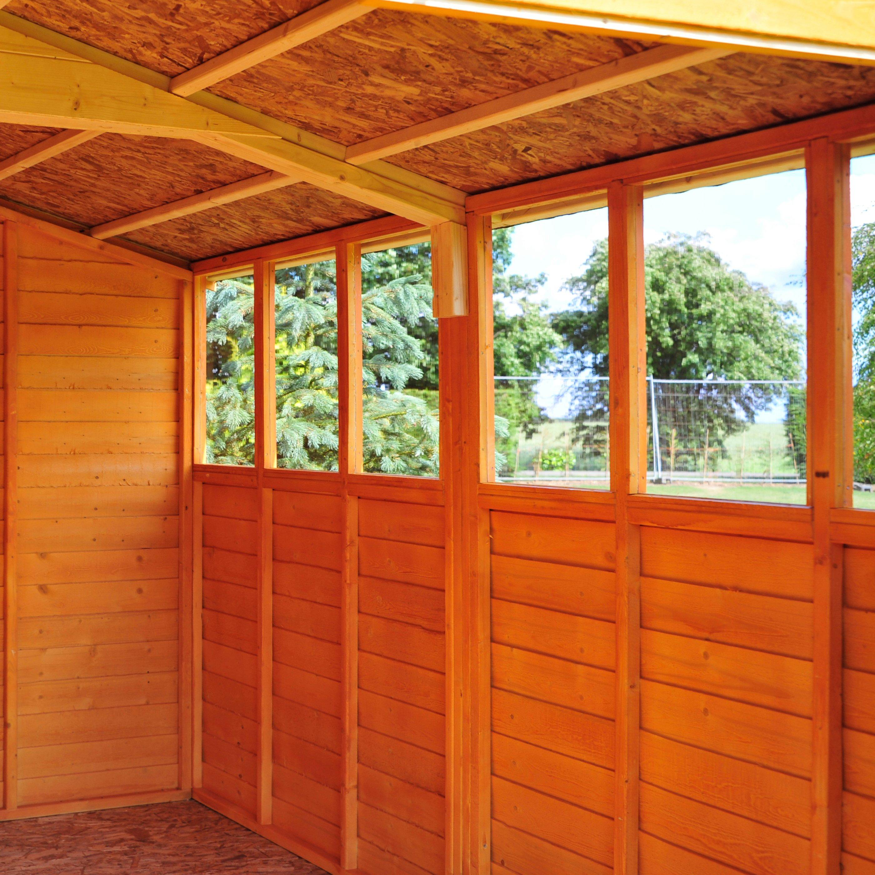 Wood - Shire - Overlap 10x10 Double Door - 5