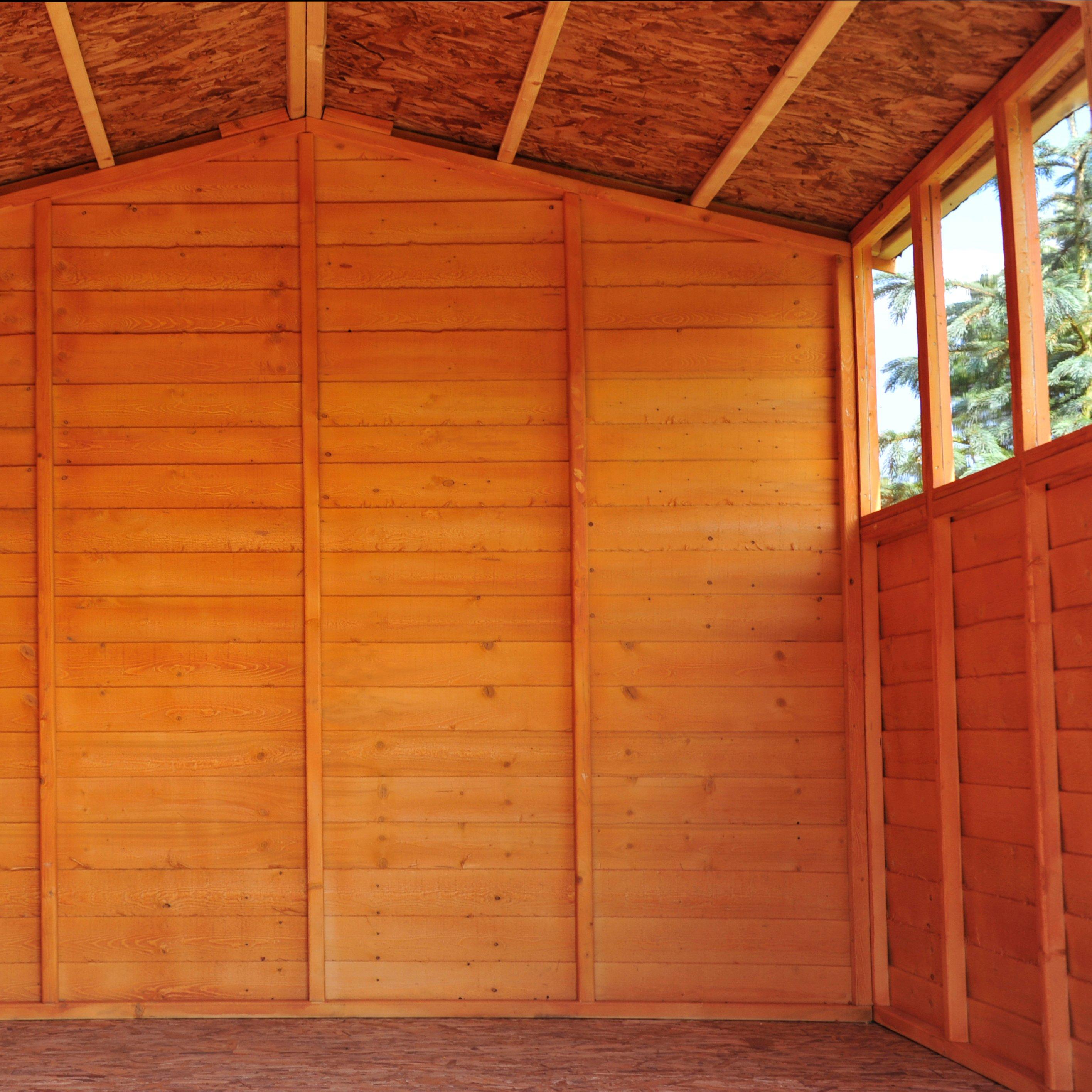 Wood - Shire - Overlap 10x10 Double Door - 8