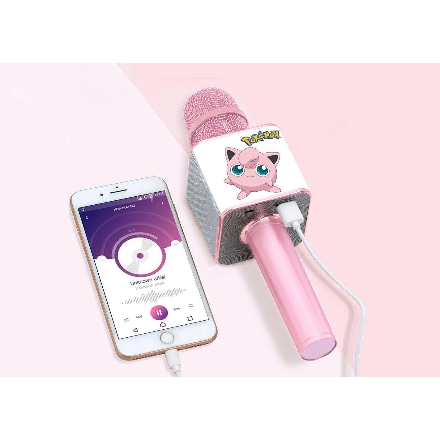 Elektronik - OTL Technologies - Pokémon Jigglypuff Karaoke Microphone - 2