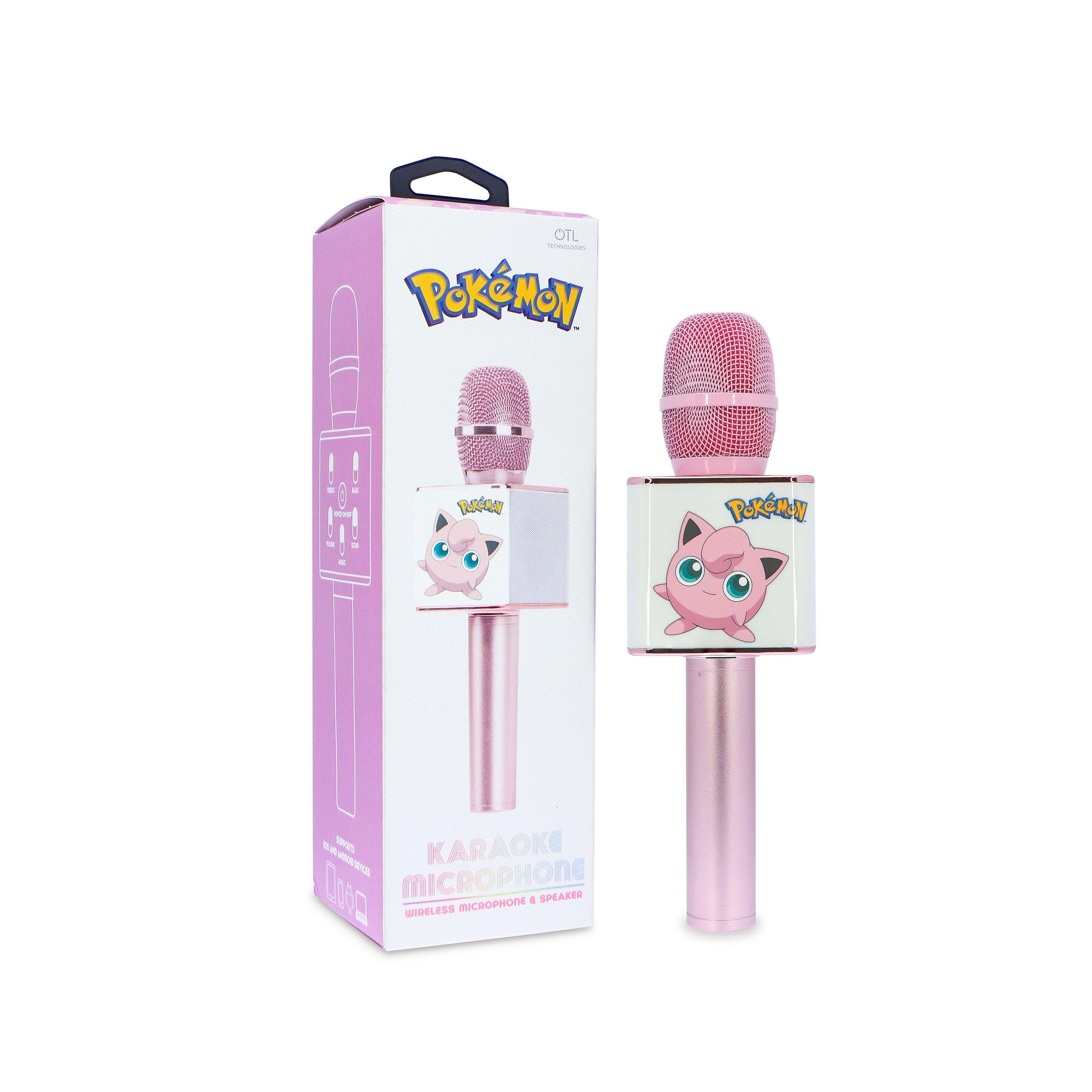 Elektronik - OTL Technologies - Pokémon Jigglypuff Karaoke Microphone - 3