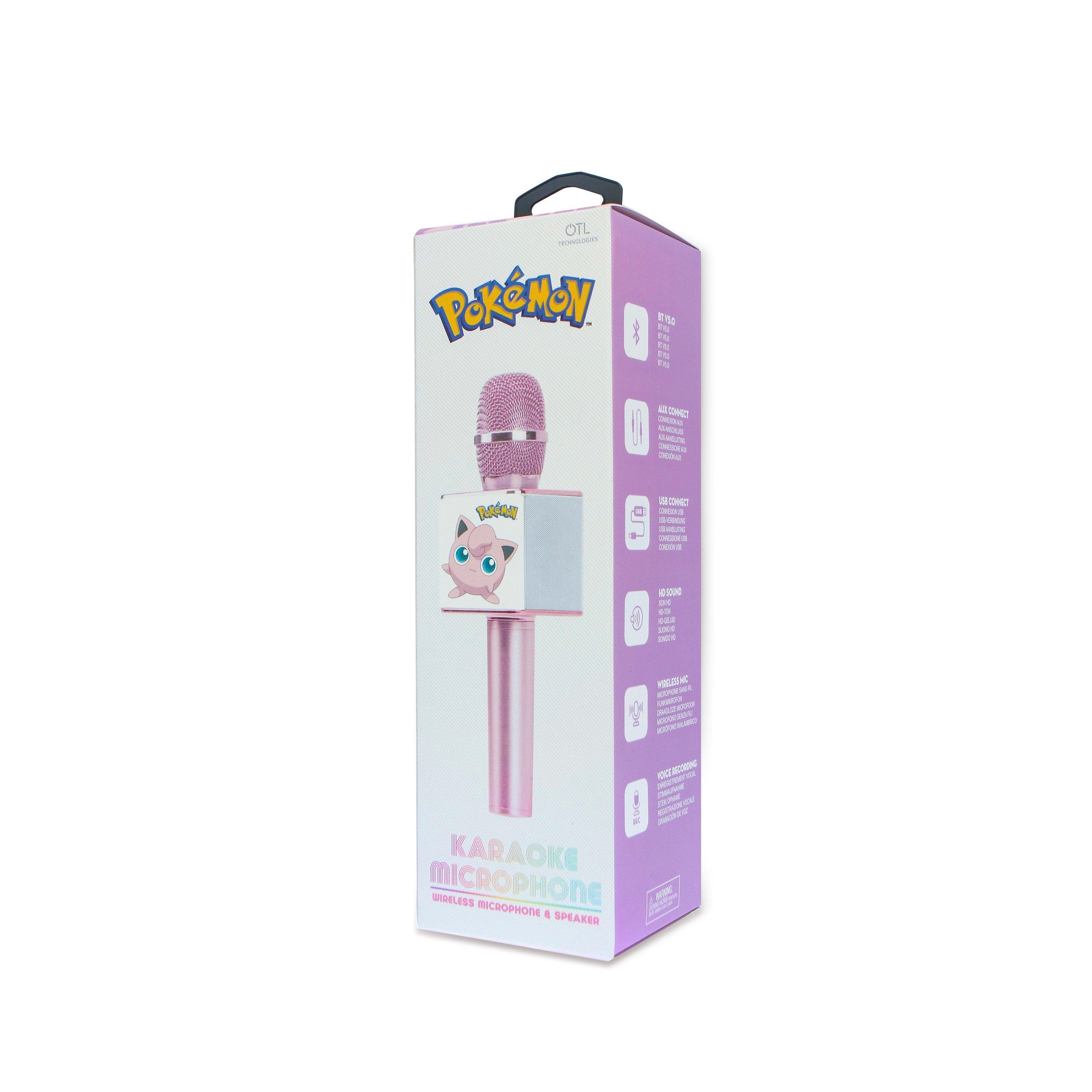 Elektronik - OTL Technologies - Pokémon Jigglypuff Karaoke Microphone - 6