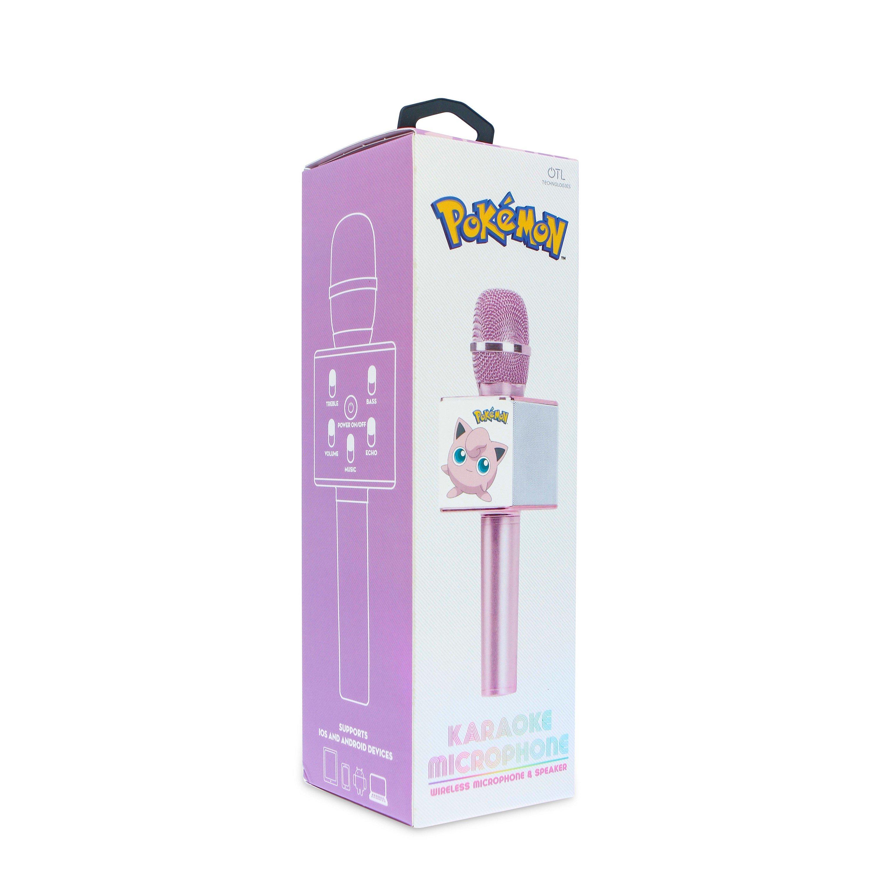 Elektronik - OTL Technologies - Pokémon Jigglypuff Karaoke Microphone - 7