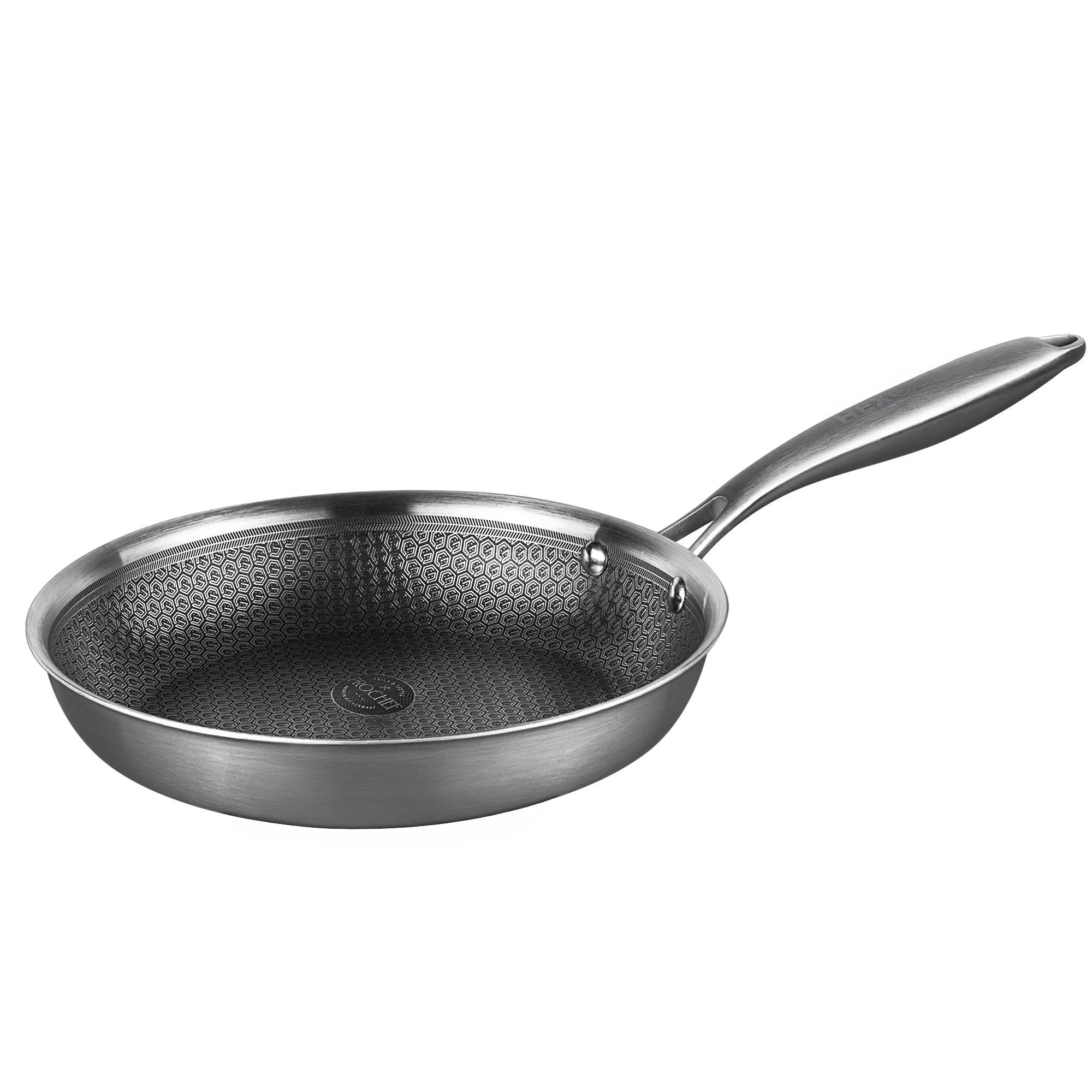 Silver - Prochef - HexGuard 24cm Frying Pan - 1