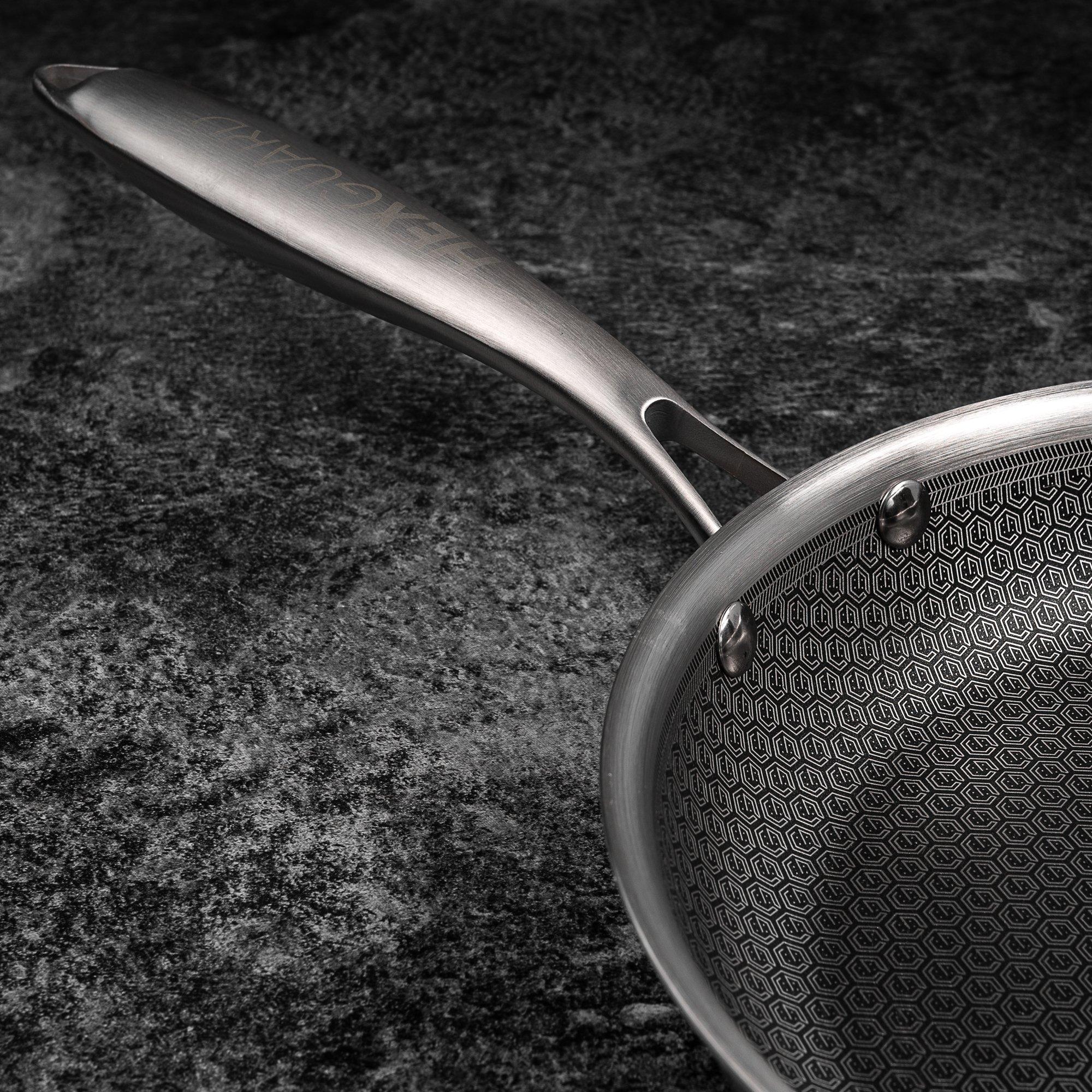 Silver - Prochef - HexGuard 24cm Frying Pan - 2