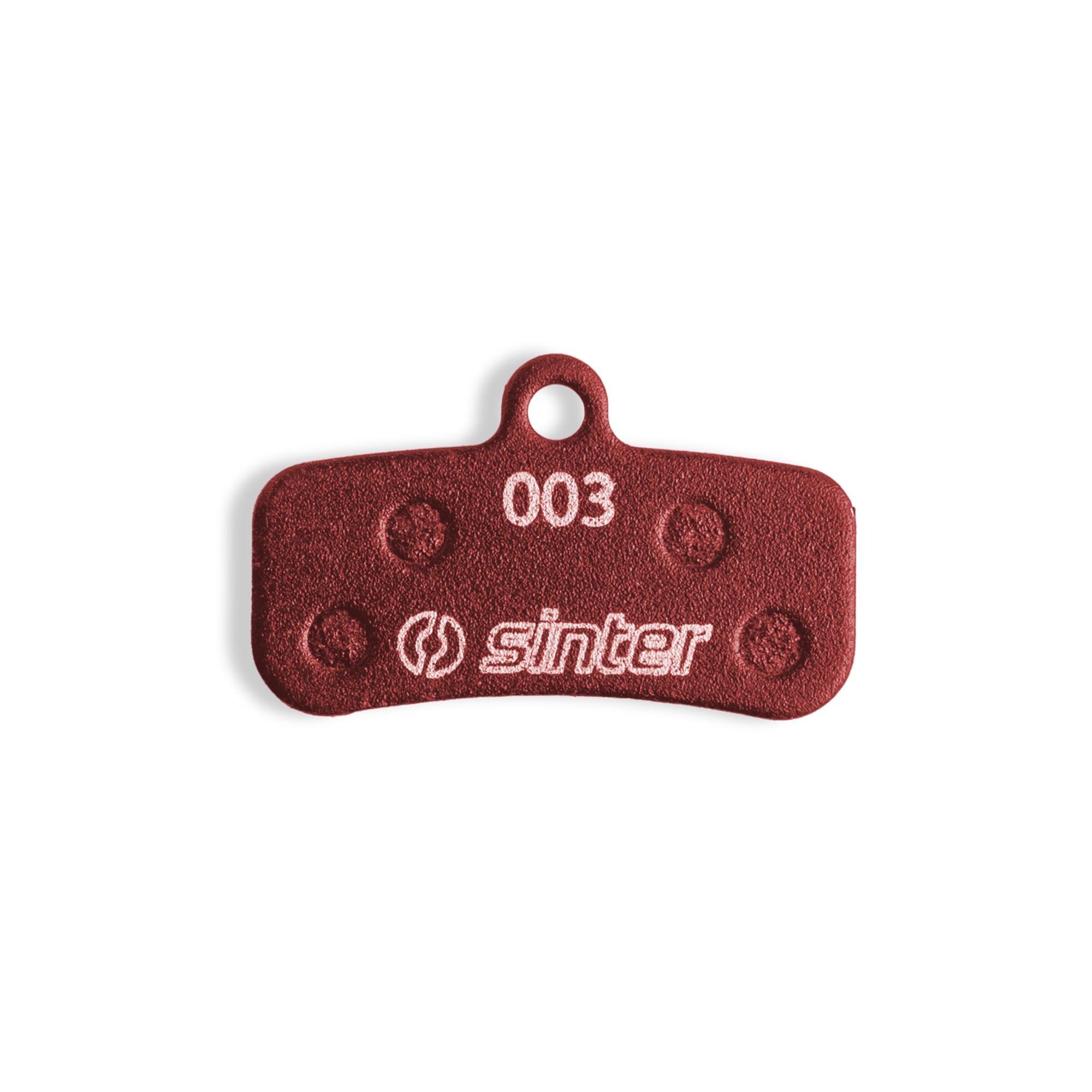 Red - Sinter - 03 SHIMANO D TYPE Disc Brake Pads - 1