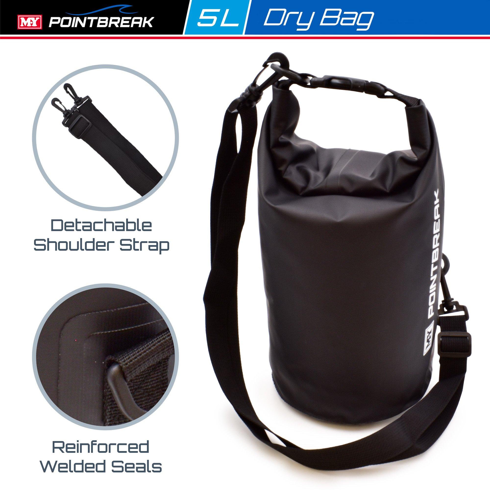 Black - Planet Direct - M.Y Point Break 5L Dry Bag - 3