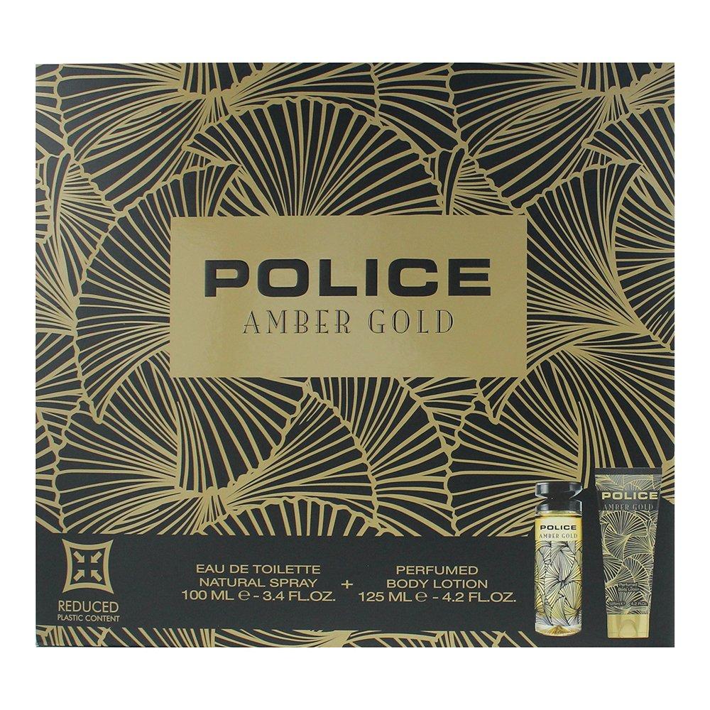 None - Police - Police Amber Gold 2 Piece Gift Set - 3