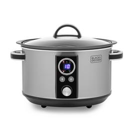 Black and Decker 3.5L S/S Digital Slow Cooker
