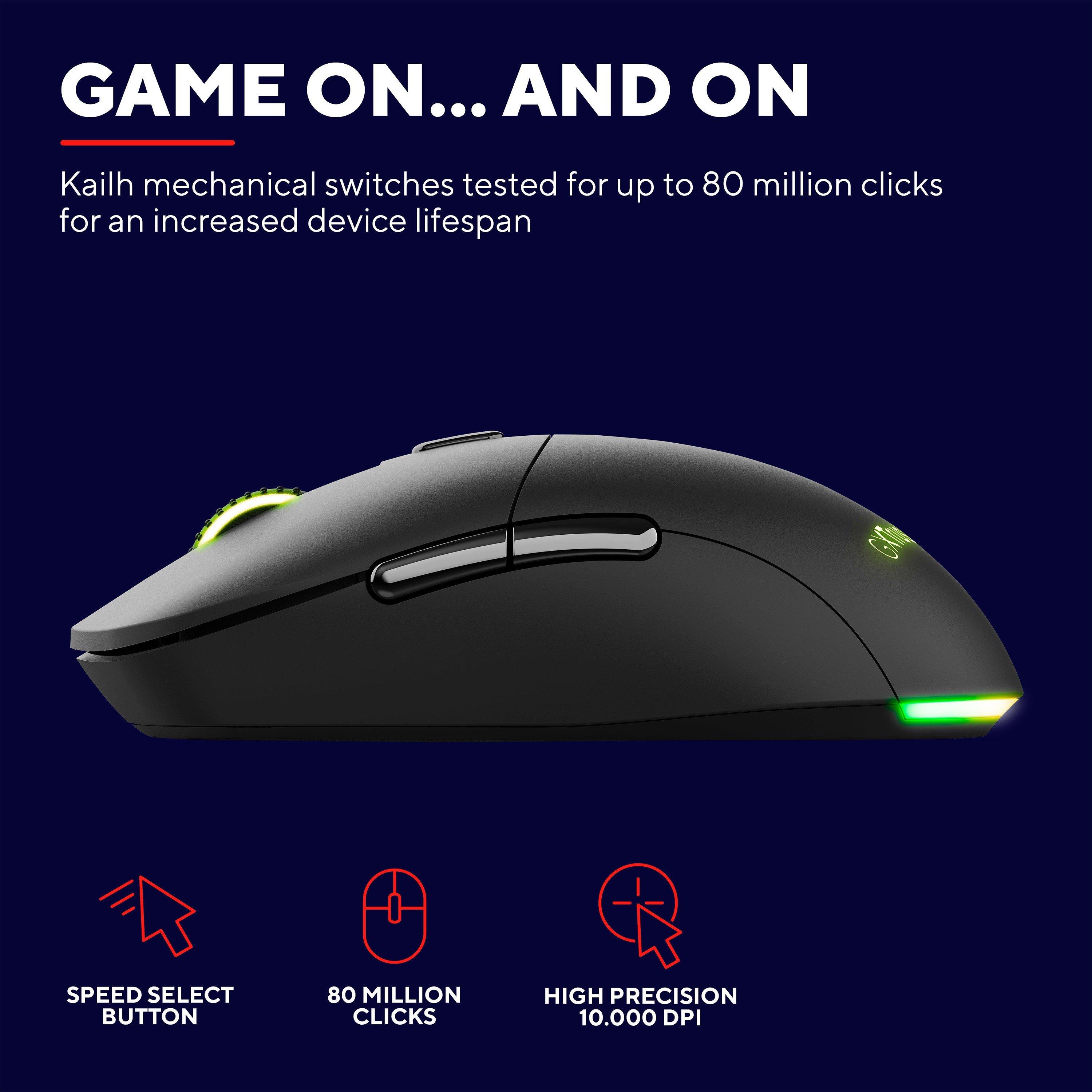 Black - Trust - Trust GXT980 Redex Wireless Mouse - 4