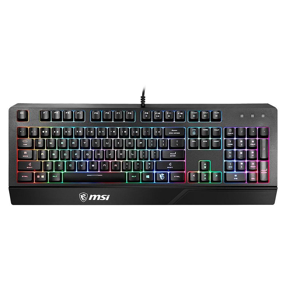 Black - MSI - VIGOR GK20 RGB Gaming Keyboard - 1