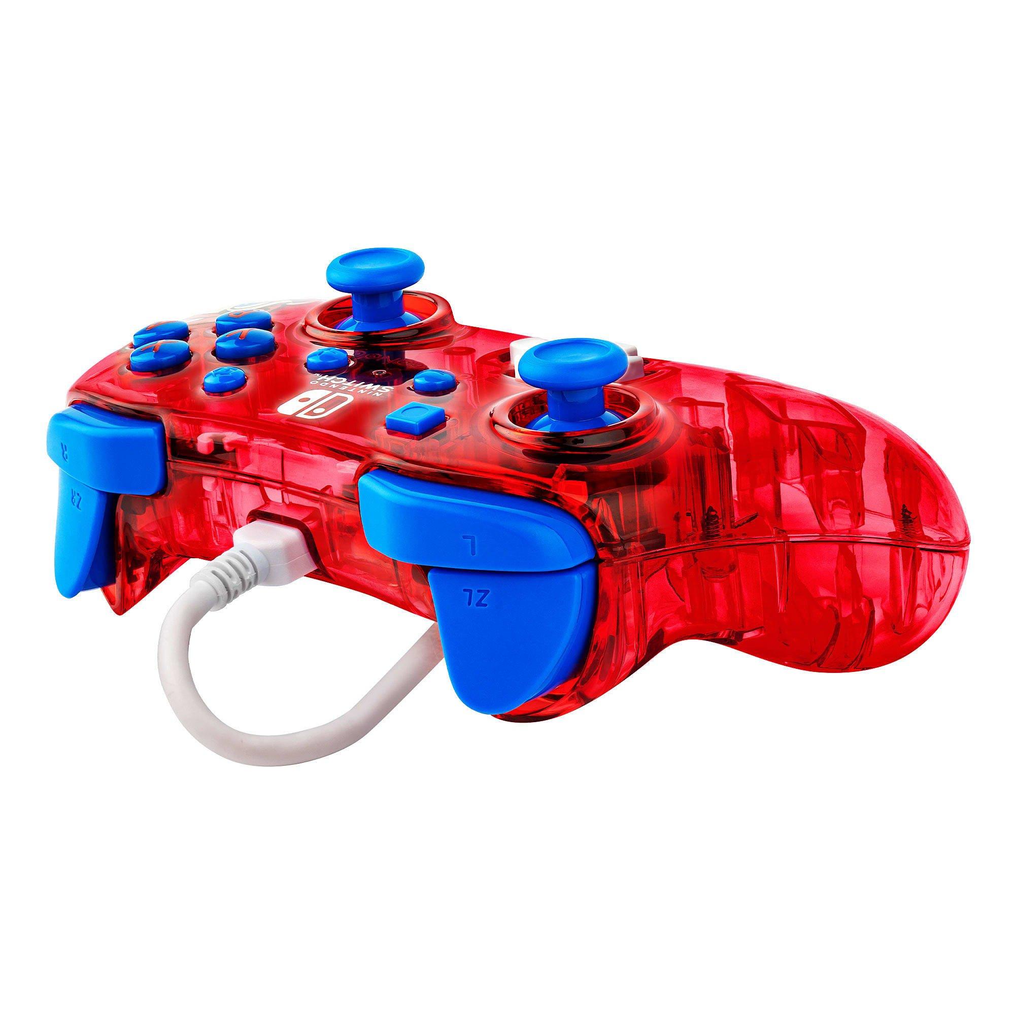 Mario Red - PDP - Rock Candy Switch Wired Controller: Mario Punch - 4