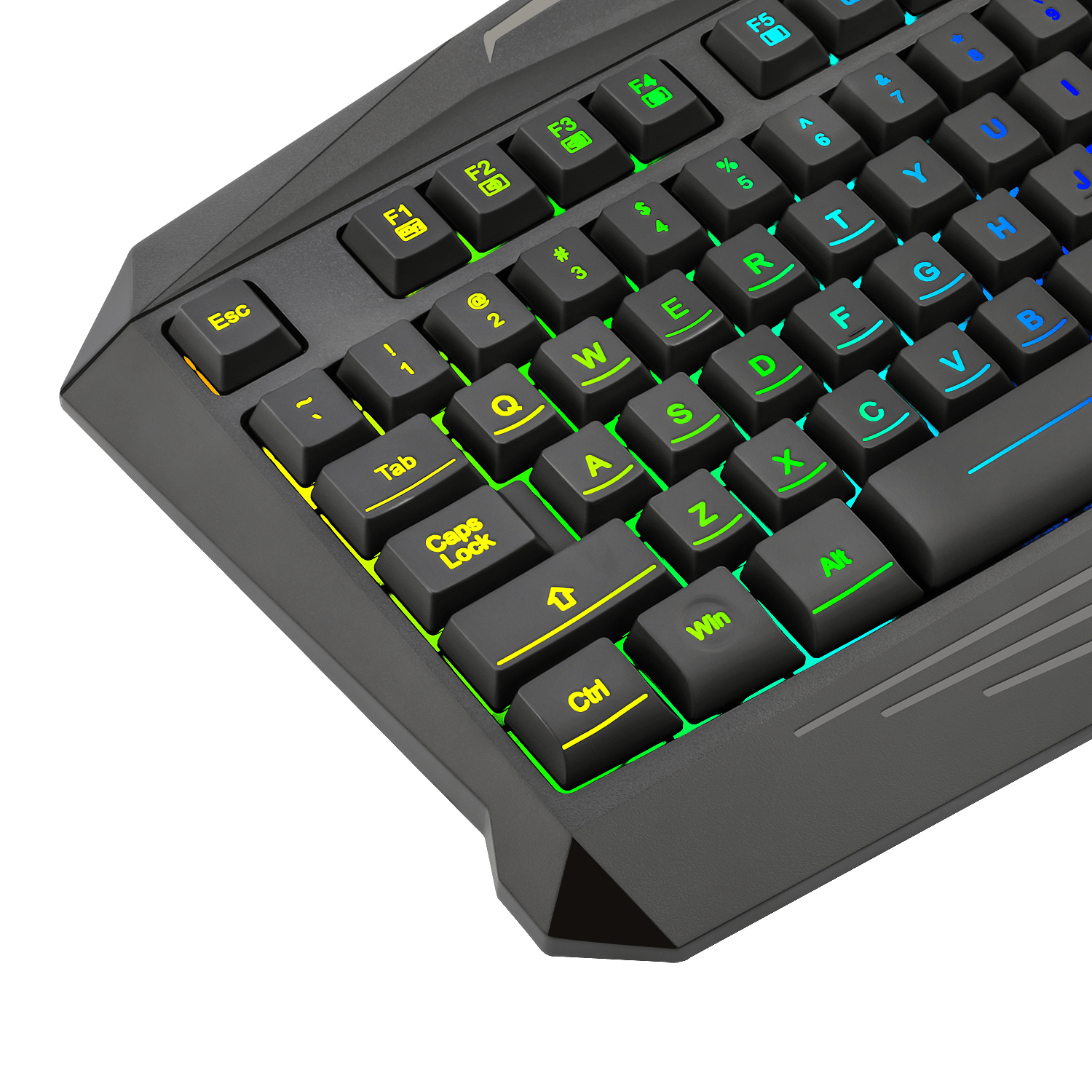 Black - T-DAGGER - T-Dagger Tanker Wired Gaming Keyboard T-TGK202 - 2