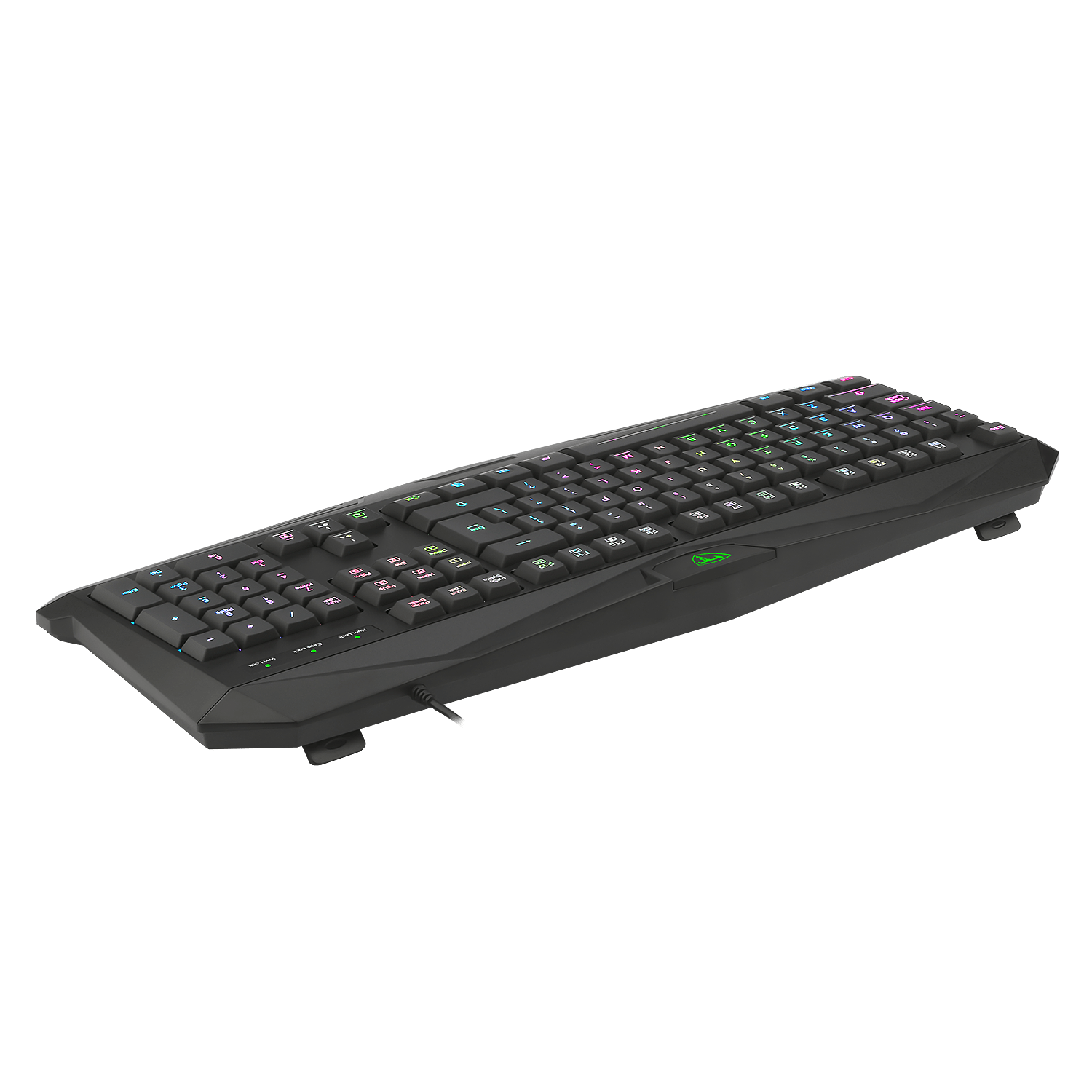 Black - T-DAGGER - T-Dagger Tanker Wired Gaming Keyboard T-TGK202 - 3