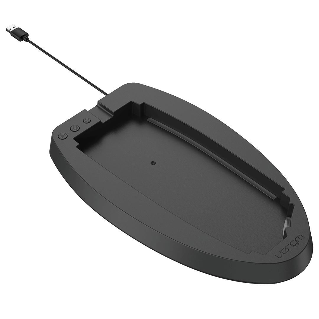 Black - Venom - PS5 LED Stand - 15