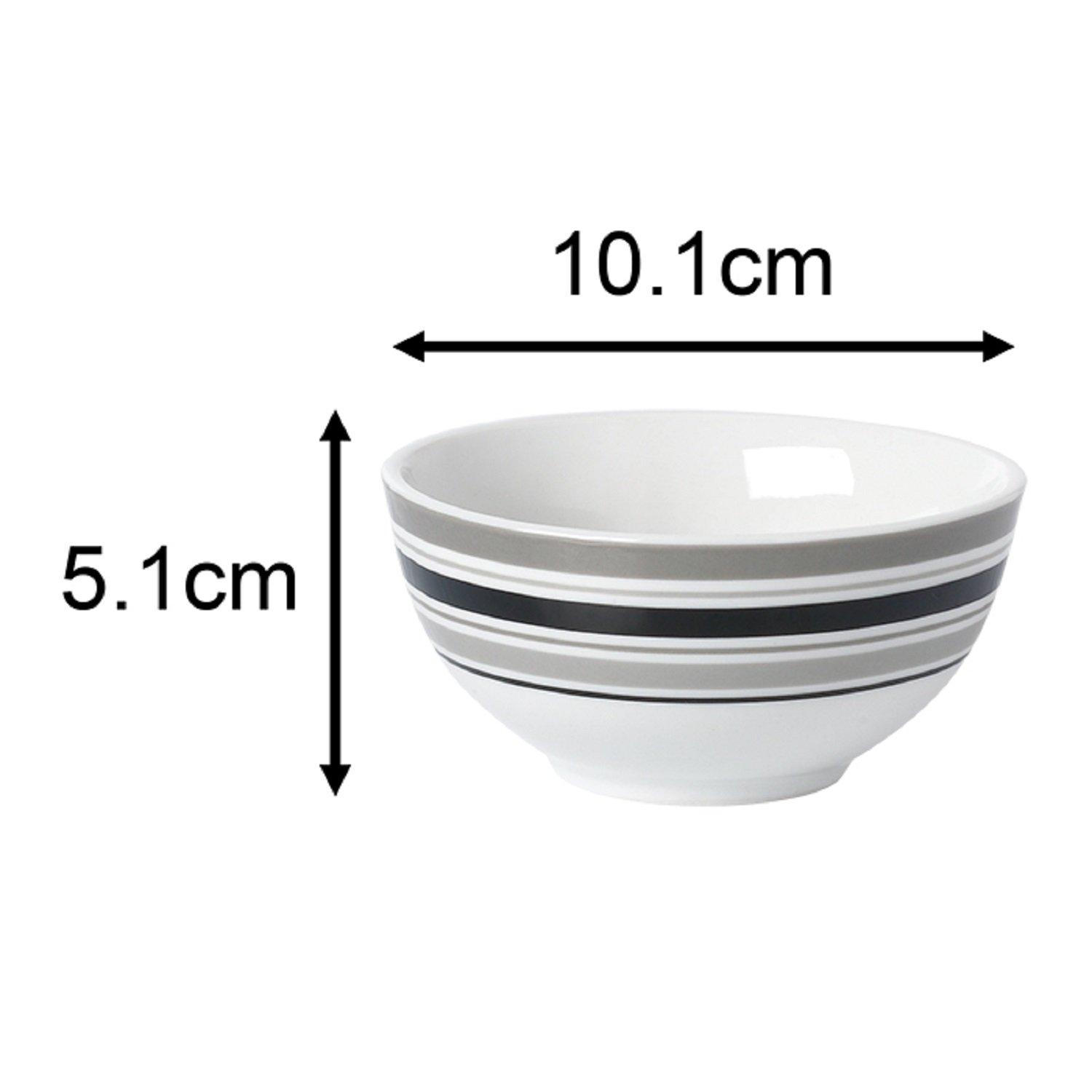 Multi - Waterside - 56pc Brompton Grey Dinner Set - 5