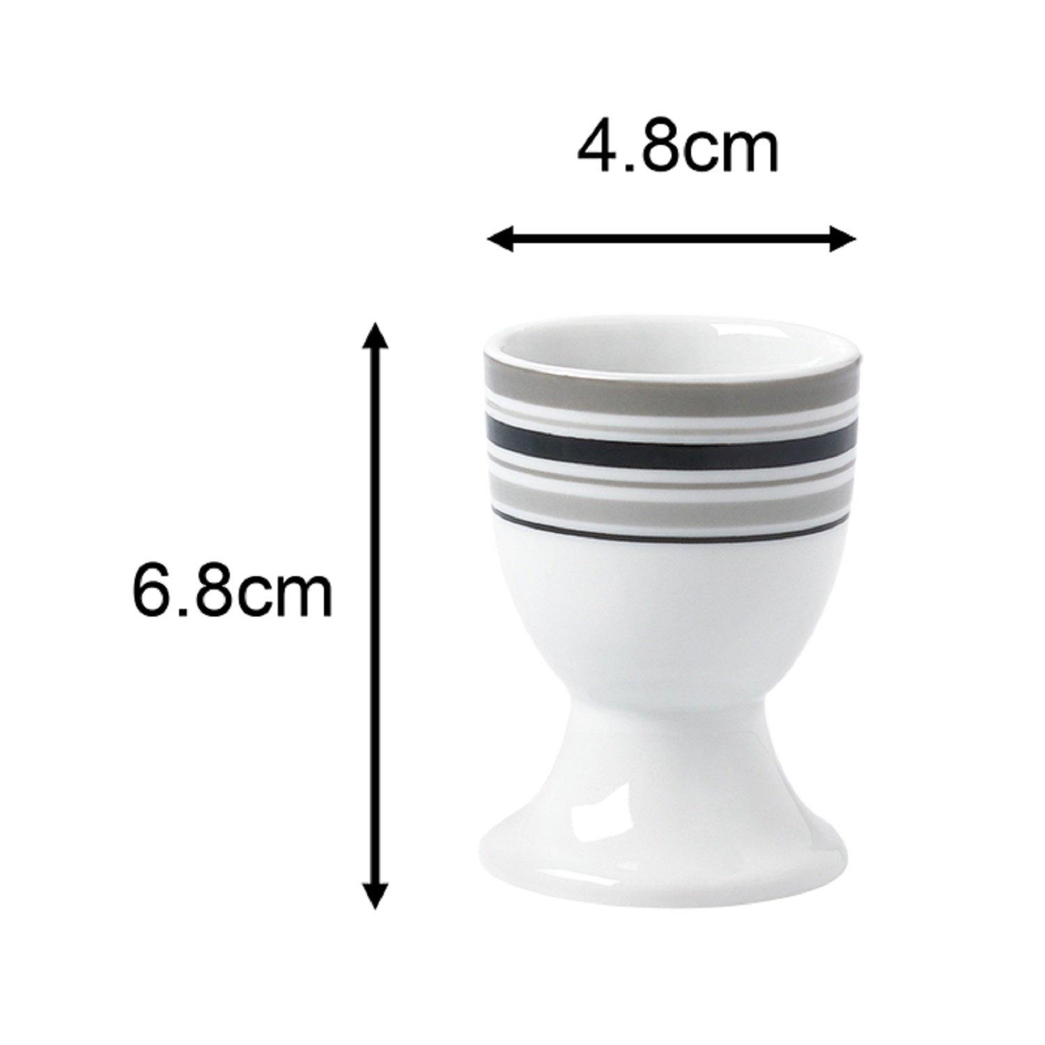 Multi - Waterside - 56pc Brompton Grey Dinner Set - 8