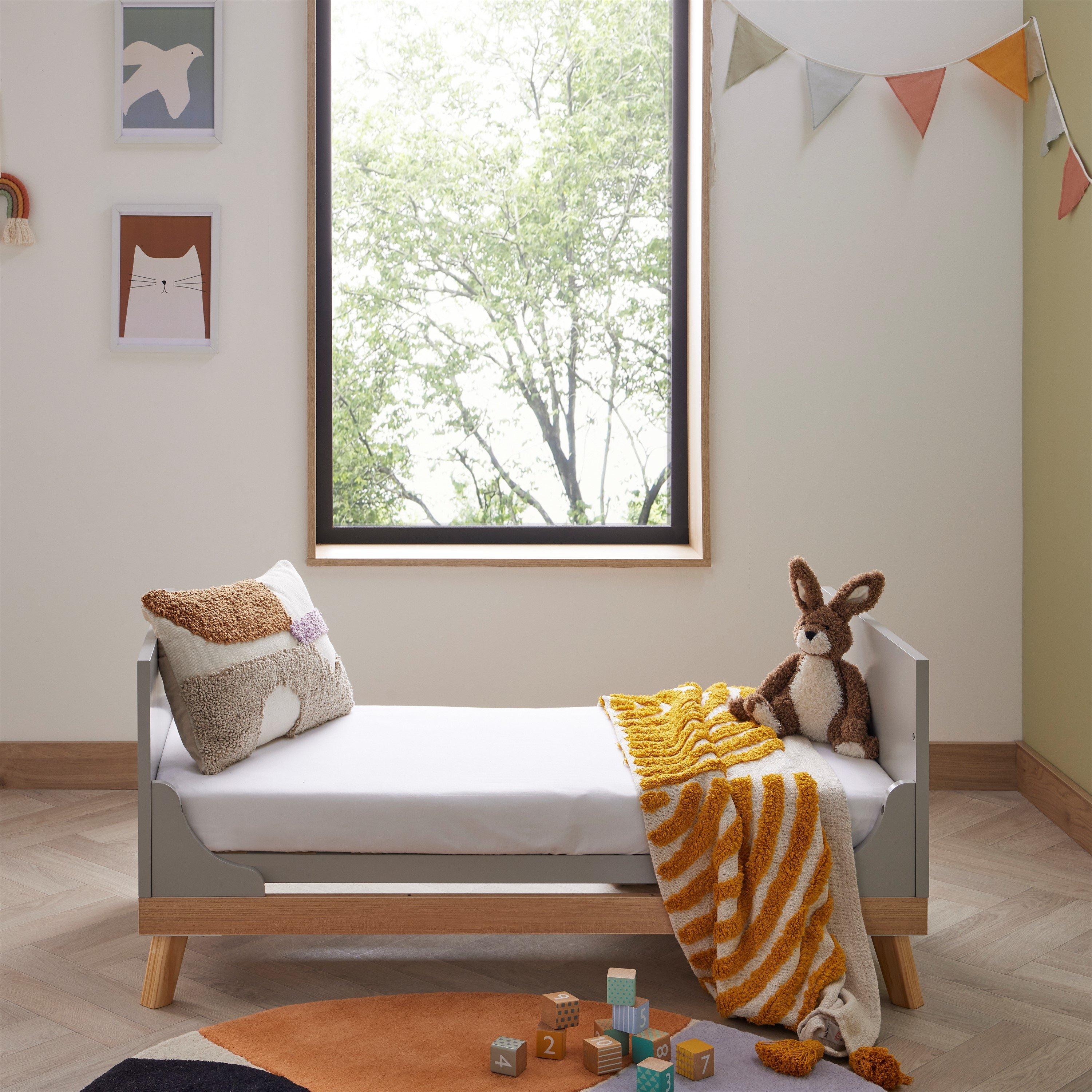 Grey - Babymore - Mona Mini 2 Piece Room Set - Grey - 5