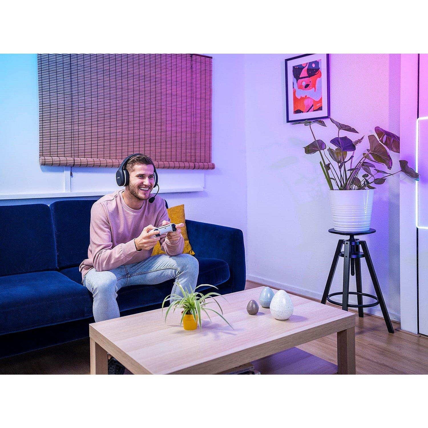 Black - Trust - GXT 391 Thian Wireless Headset for PC/PS5 - 11