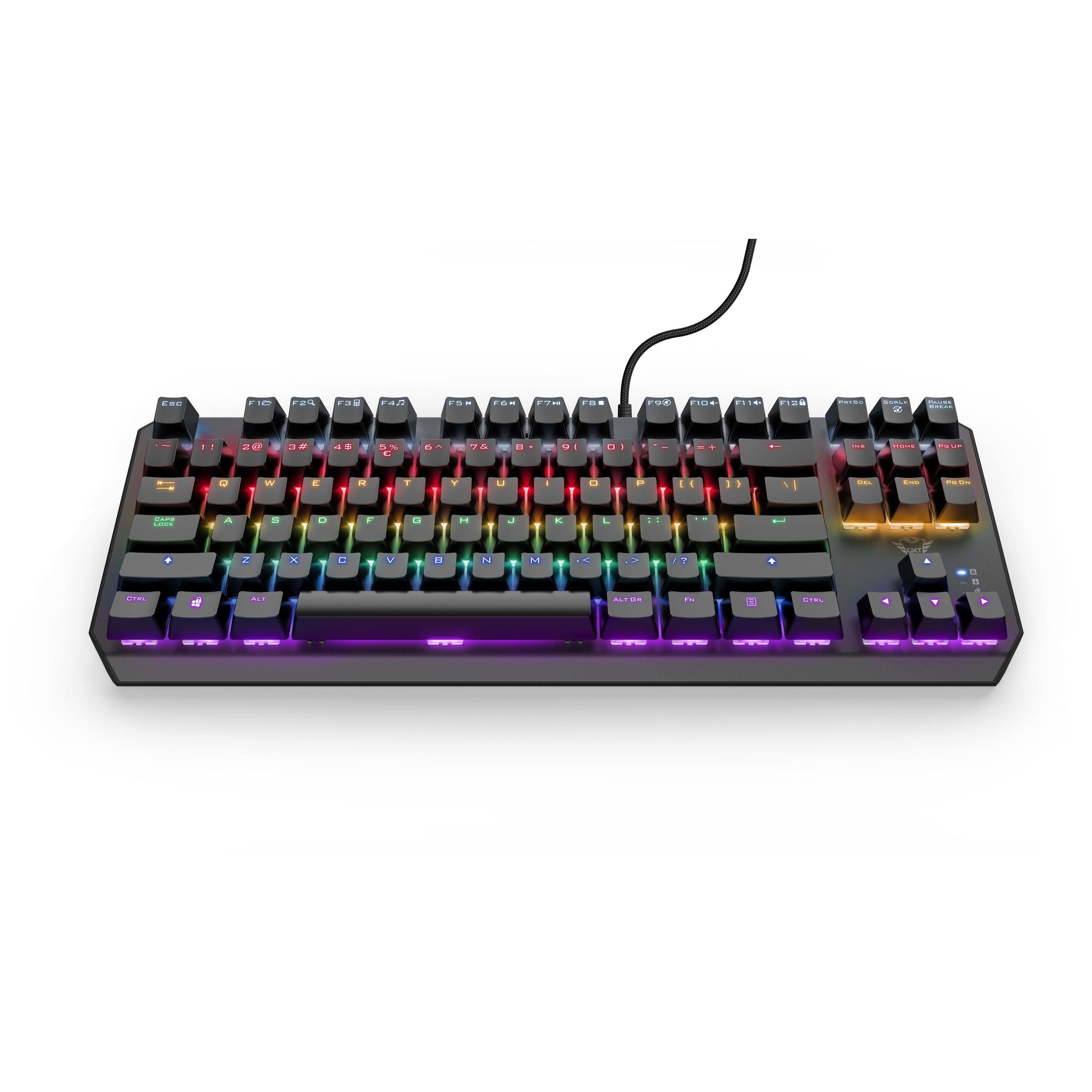 Black - Trust - GXT 834 Callaz TKL Mechanical Keyboard - 2