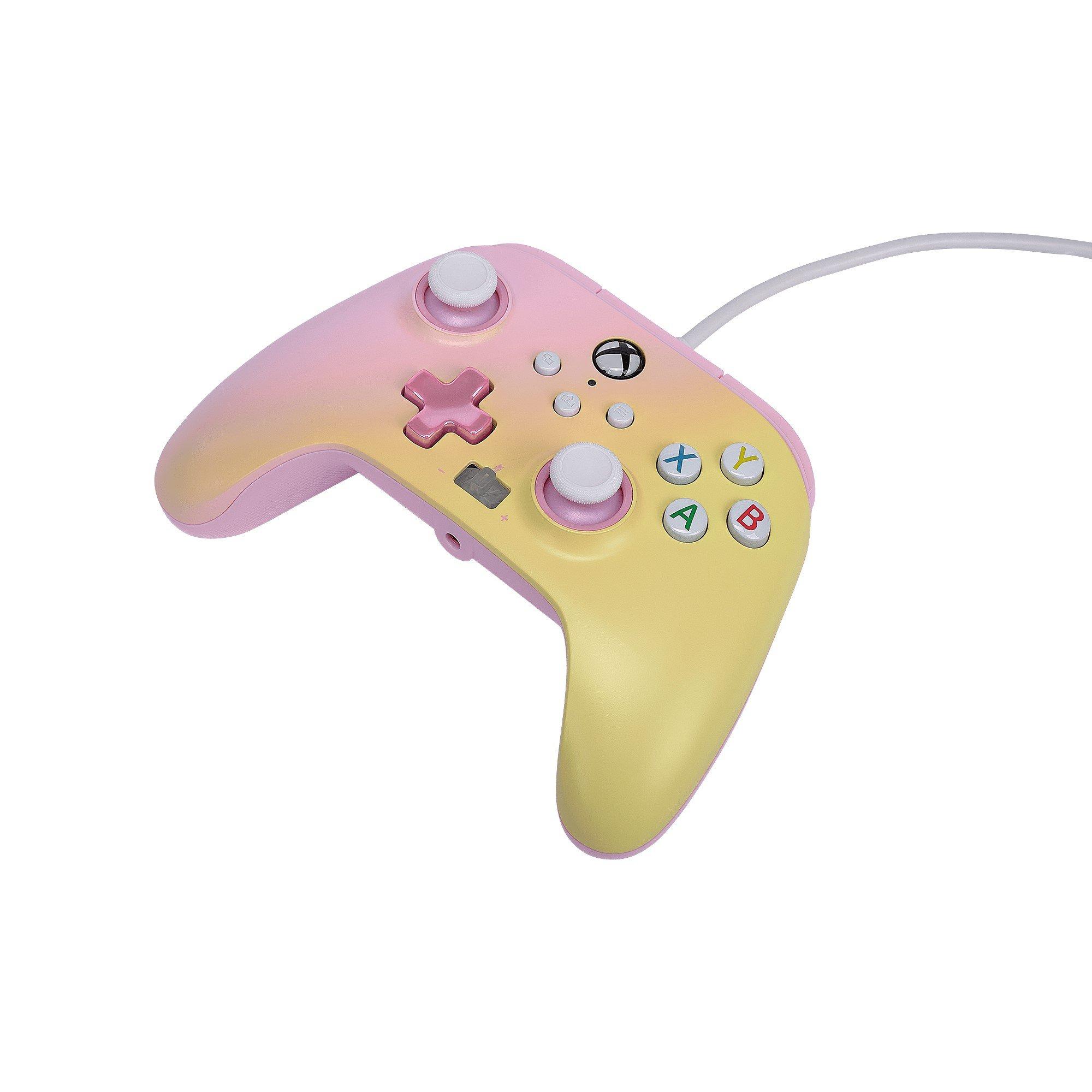 Xbox 4 - PowerA - Enhanced Wired Controller for Xbox - Pink Lemonade - 4