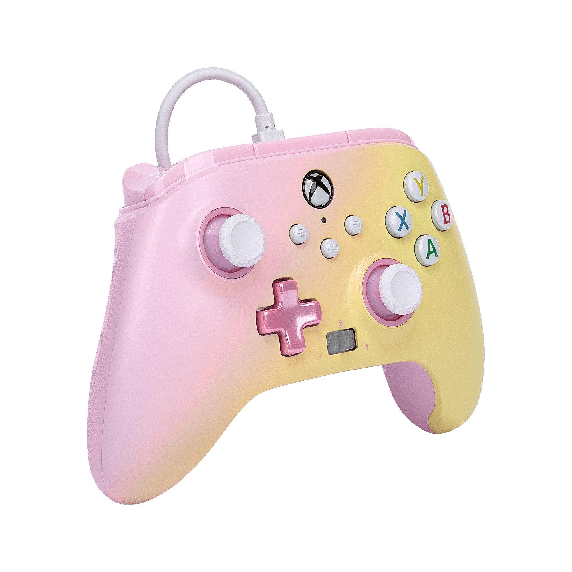 Xbox 4 - PowerA - Enhanced Wired Controller for Xbox - Pink Lemonade - 6