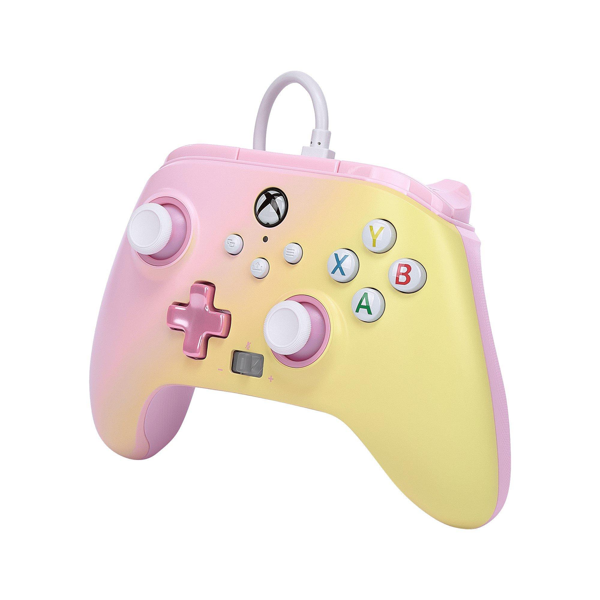 Xbox 4 - PowerA - Enhanced Wired Controller for Xbox - Pink Lemonade - 8