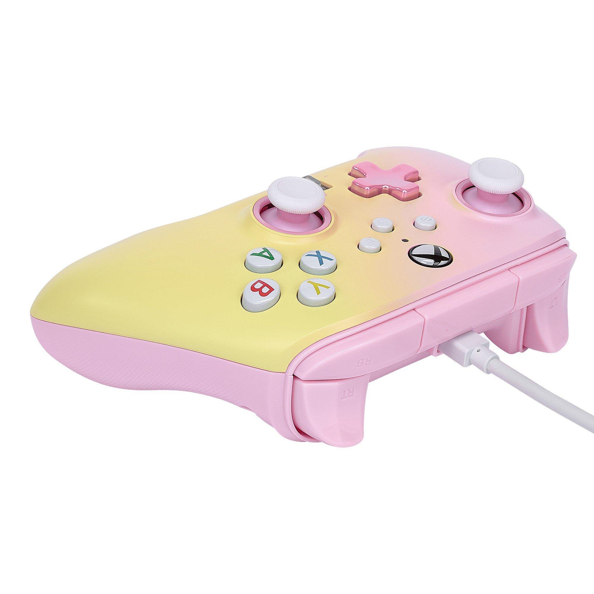 Xbox 4 - PowerA - Enhanced Wired Controller for Xbox - Pink Lemonade - 9