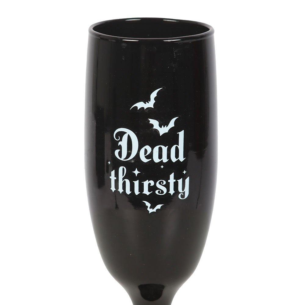 Black - Something Different - Set of 2 Dead Thirsty Champagne Flutes - 4