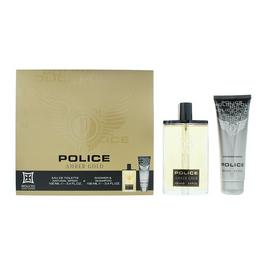 Police Police Amber Gold For Man 2 Piece Gift Set