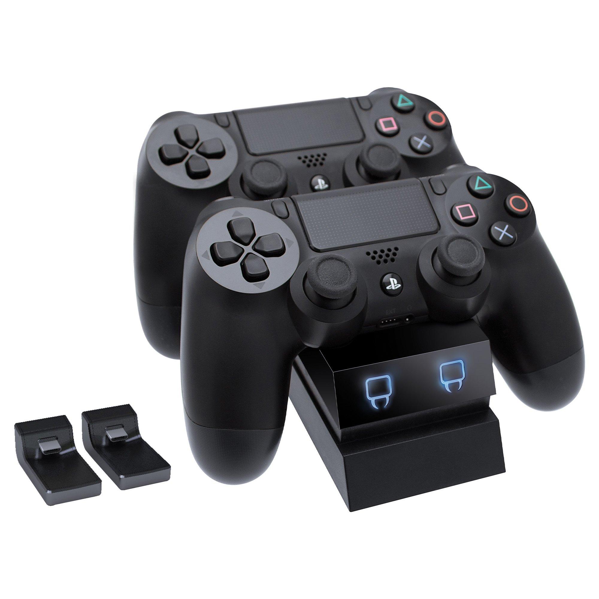 Black - Venom - PlayStation 4 Twin Docking Station - 1