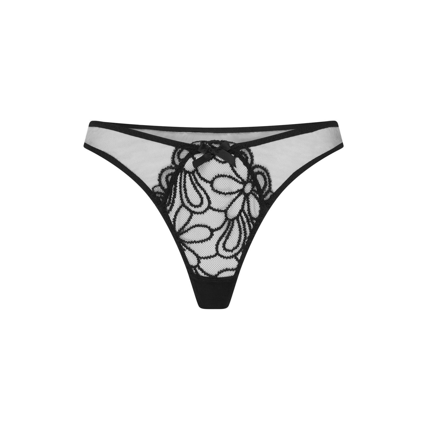 Agent Provocateur Women's Nelle Thong - Black - 5