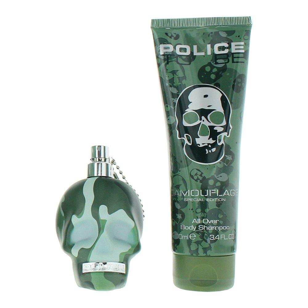 None - Police - Police To Be Camouflage 2 Piece Gift Set - 2